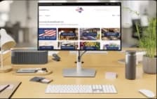 Expo Foods ecommerce website on desktop