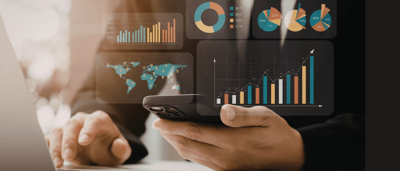 Warehouse KPI dashboard visual