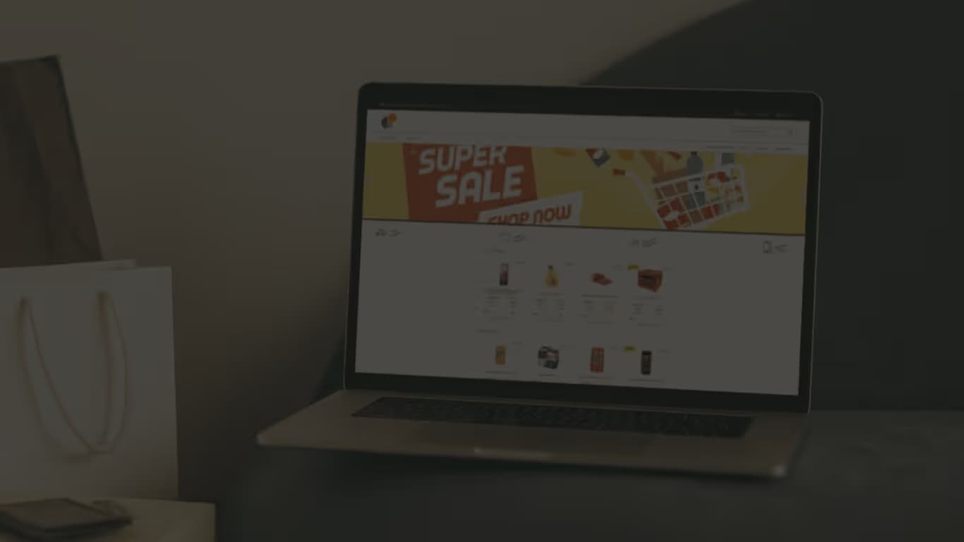 Orca Commerce eCommerce platform on desktop